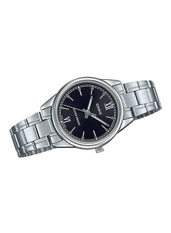 كاسيو ساعة يد بعقارب مقاومة للماء طراز LTP-V005D-1B2 - Image 3