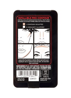 L'OREAL PARIS Infallible Pro Contour Palette 815 Beige Deep  - Image 4