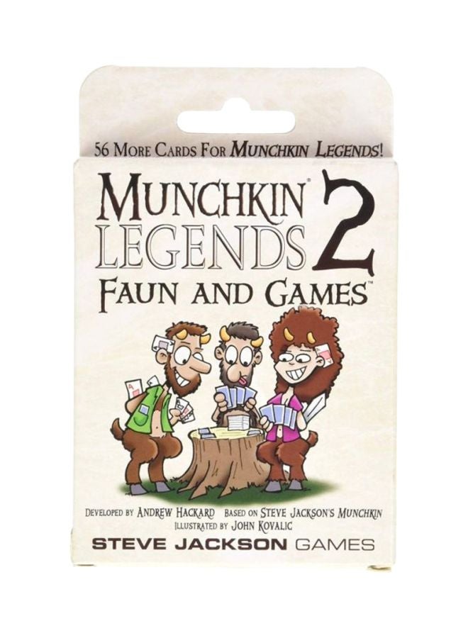 مونشكين طقم أوراق لعب ليجندز تو فاون من 56 قطعة طراز ‎1496SJG - Image 1