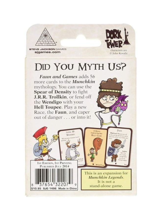 مونشكين طقم أوراق لعب ليجندز تو فاون من 56 قطعة طراز ‎1496SJG - Image 2