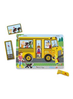 Melissa & Doug The Wheels On The Bus Sound Puzzle MD739 8.75 x 11.75 x 0.75inch  - Image 3