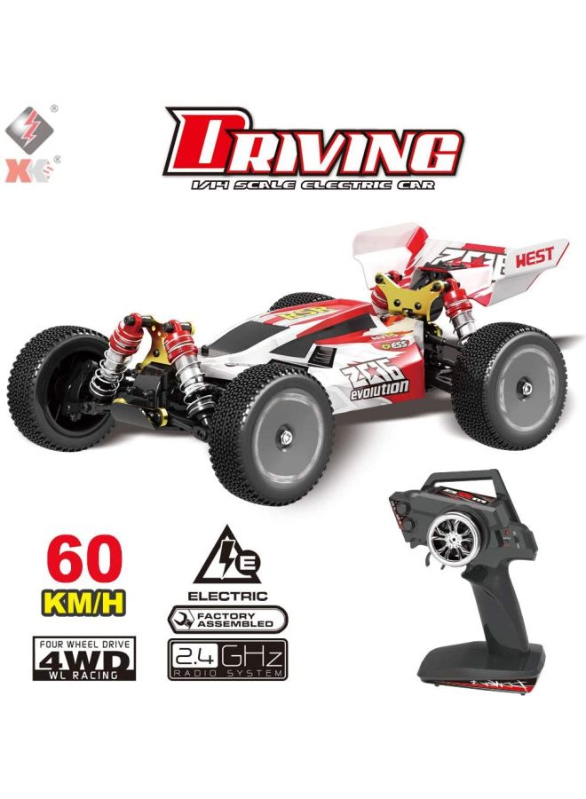 دبليو إل تويز سيارة انجراف كهربائية للطرق الوعرة اكس كيه اس تعمل بجهاز تحكم عن بعد بتصميم متينة وبطارية بسعة 1500 مللي أمبير في الساعة للأطفال - Image 3