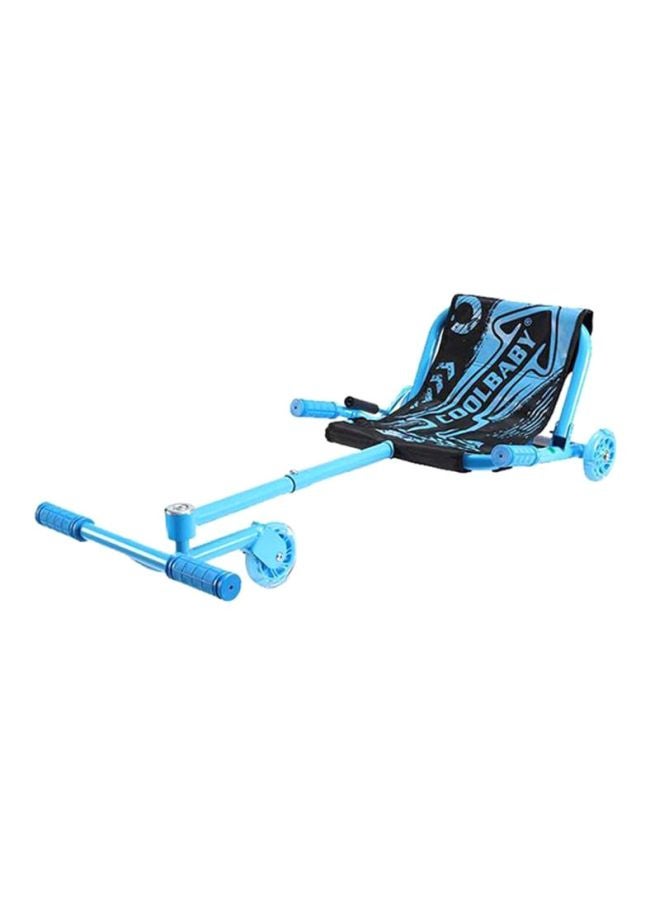 فلرا دراجة صغيرة ذاتية الموازنة مع عجلات للدحرجة أزرق - Image 1