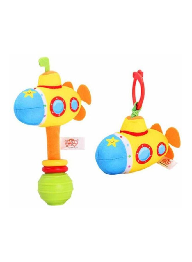 platube 2-Piece Baby Rattle Toy - Image 1