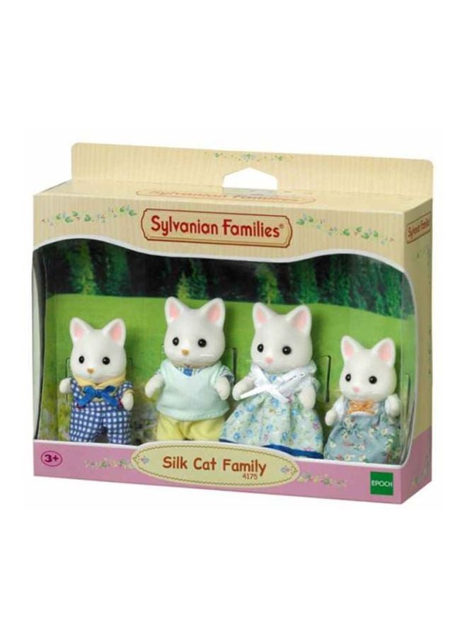 Sylvanian Families 4-Piece Silk Cat Family Set - Image 2