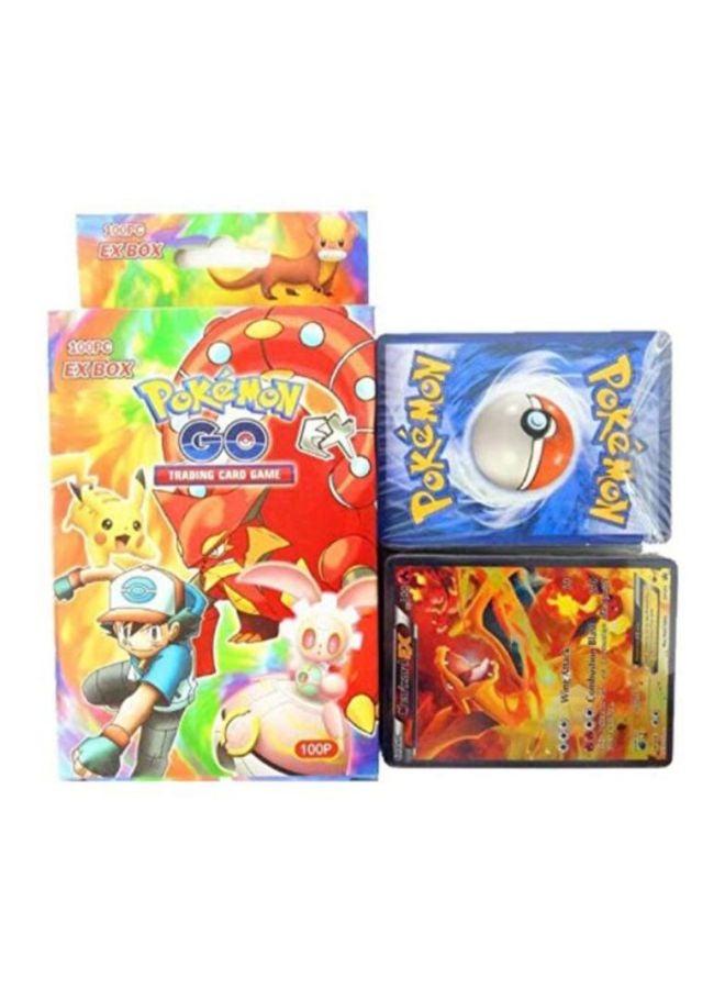 GObuy 100-Piece Pokemon EX GX MEGA Trainer Energy Cards Set 7x5x7cm - Image 1