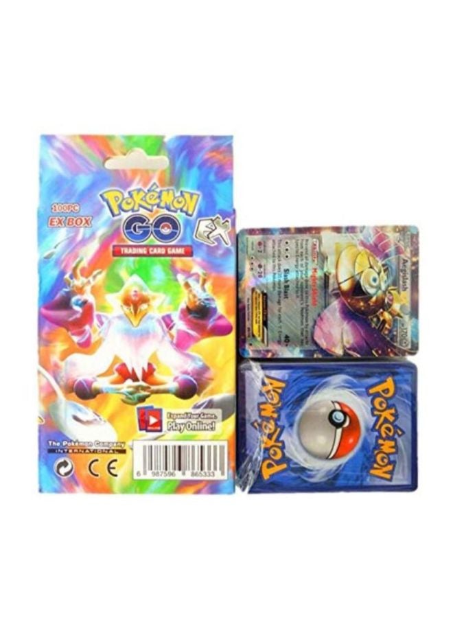 GObuy 100-Piece Pokemon EX GX MEGA Trainer Energy Cards Set 7x5x7cm - Image 2