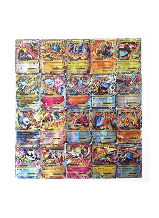 GObuy 100-Piece Pokemon EX GX MEGA Trainer Energy Cards Set 7x5x7cm - Image 3