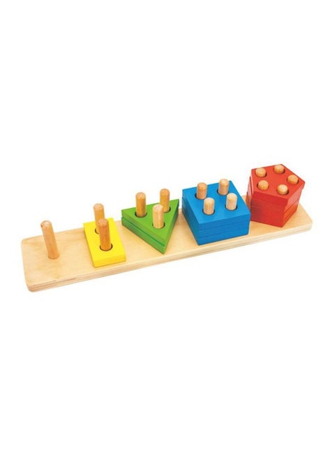 Five Column Shape Matching Toy