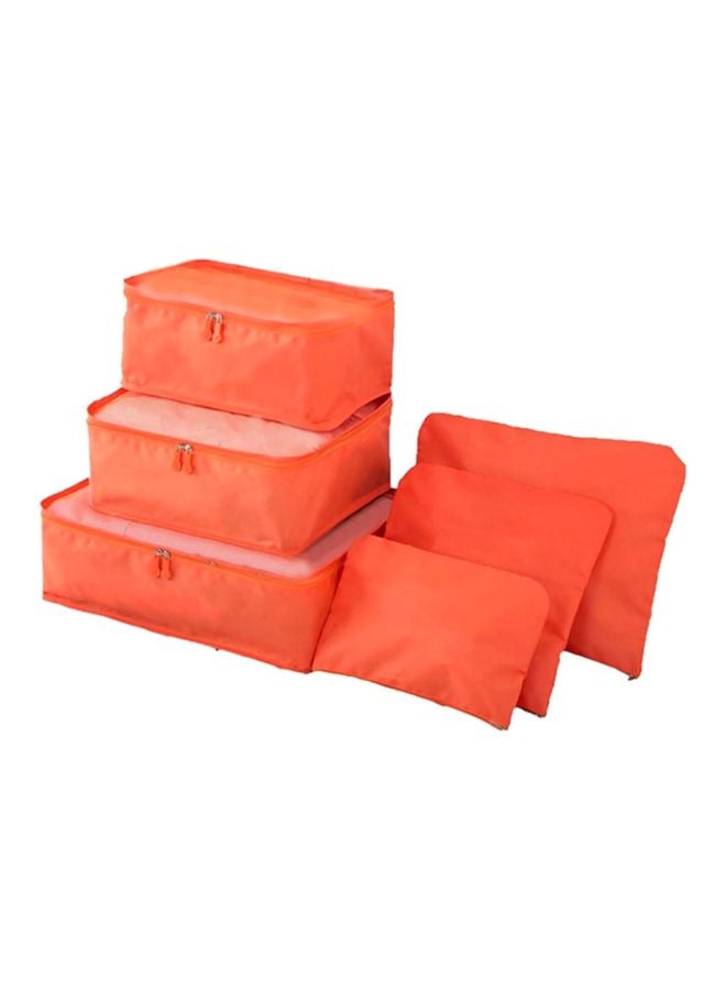 Cool Baby 6-Piece Packing Organizer Set Orange - Image 1