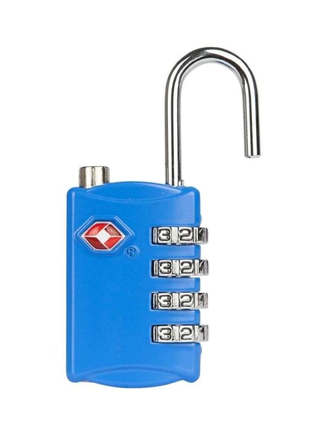 4-Digit Travel Luggage Combination Lock Blue  - Image 2