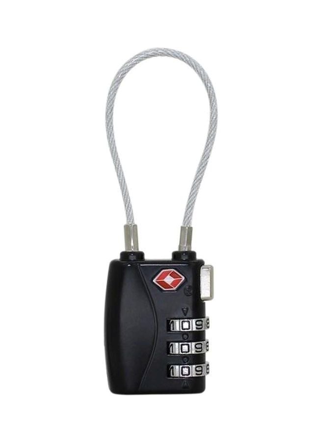 Generic 3-Digit Travel Luggage Combination Lock Black  - Image 1