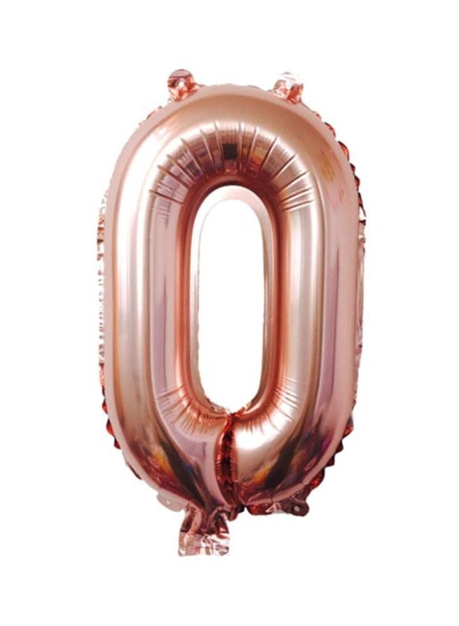 بالون من القصدير على شكل الرقم 0 16بوصة