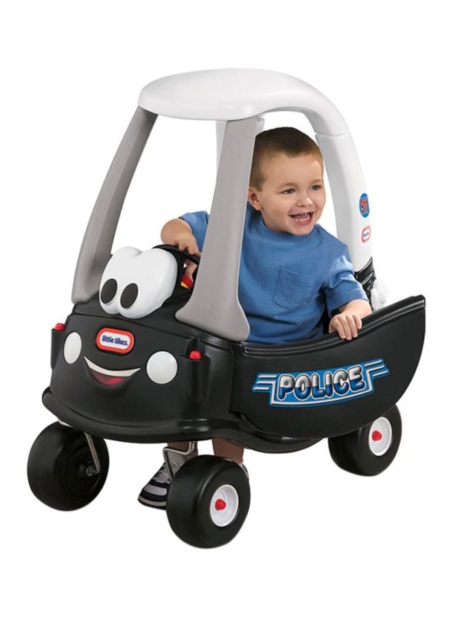 little tikes Cozy Coupe Police Ride-On Car 615795 29.5x33.5x16.5inch - Image 2