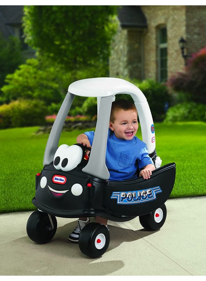 little tikes Cozy Coupe Police Ride-On Car 615795 29.5x33.5x16.5inch - Image 3