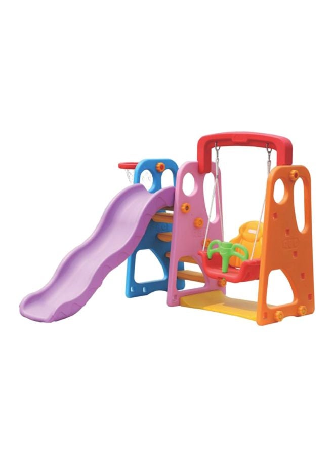 RBWTOY 3-In-1 Swing And Slide Outdoor Play Set 170x173x130cm - Image 1