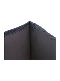ماركة غير محددة سلة غسيل قابلة للطي من 3 أقسام بمقابض من الألومنيوم رمادي داكن  - Image 5