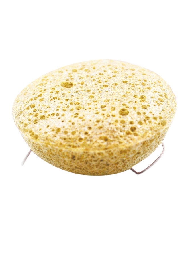 Coco Jar Konjac Cleansing Sponge Yellow  - Image 1