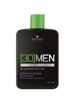 3D Men Root Activator Shampoo 250ml