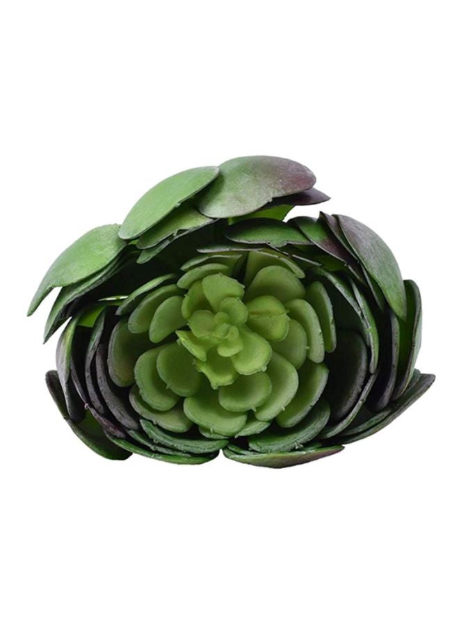 Artificial Succulent Flowers Shrubs Plant Green 9x15centimeter - v1597739650/N28586227A_1