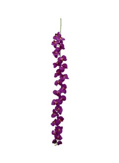 Yatai Artificial Hanging Orchid Flowers Dark Purple 70centimeter  - Image 1