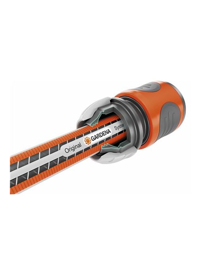 Power Grip Garden Hose Orange/Black 25meter