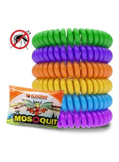 CABINA HOME 12-Piece Mosquito Repellent Wristbands Multicolour  - Image 2