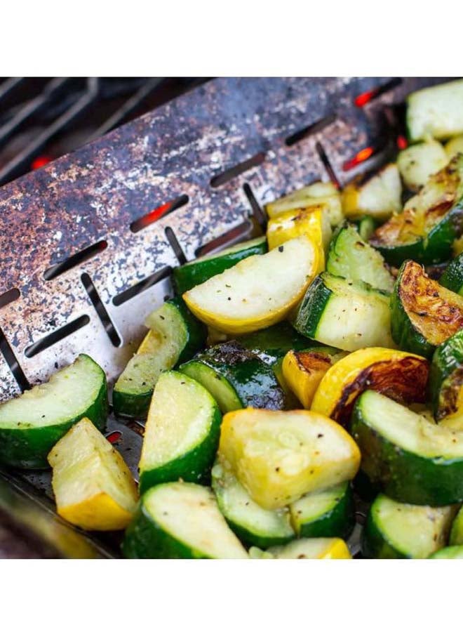 Weber Stainless Steel Vegetable Frying Grill Silver  - Image 3
