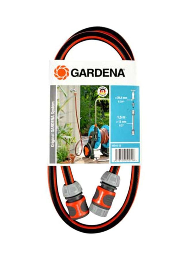 غاردينا طقم موصل مرن للخرطوم أسود /برتقالي. - Image 2