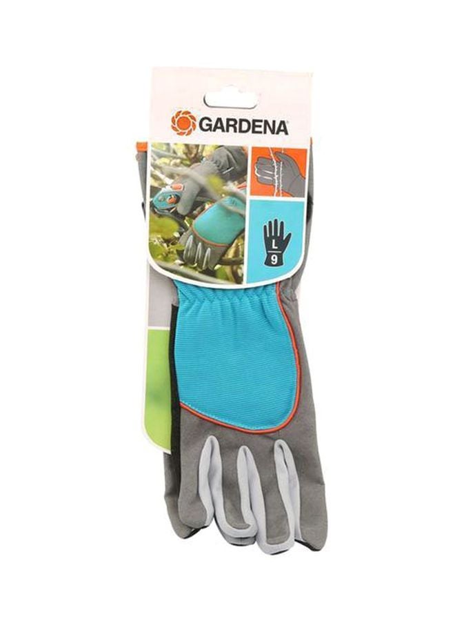 غاردينا قفازات للعناية بالشجر رمادي/ أزرق/ برتقالي L/9