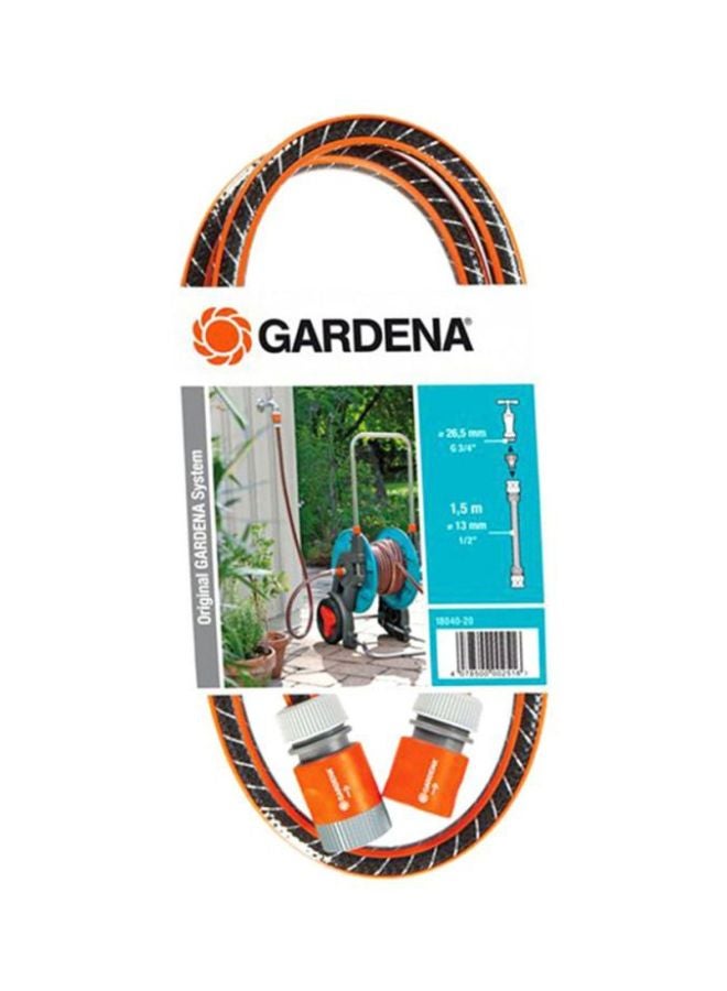 GARDENA Connection Hose Set Black/Orange/White 