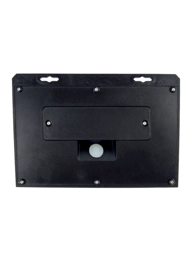 Angel city - 24 LED Solar Outdoor Wall Light Black/Silver/White - Image 1