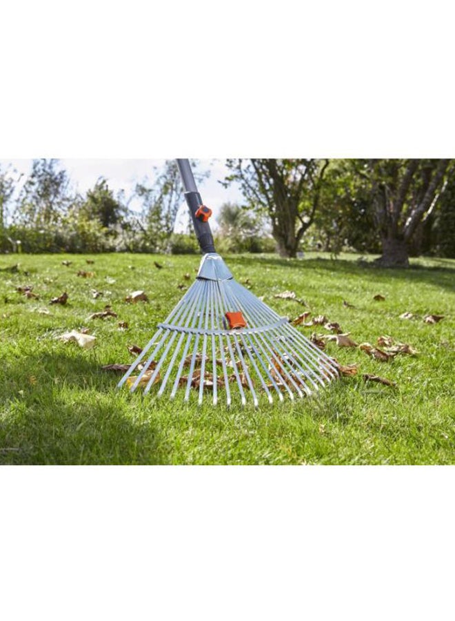 GARDENA Combisystem Adjustable Rake Silver/Black 50cm  - Image 3