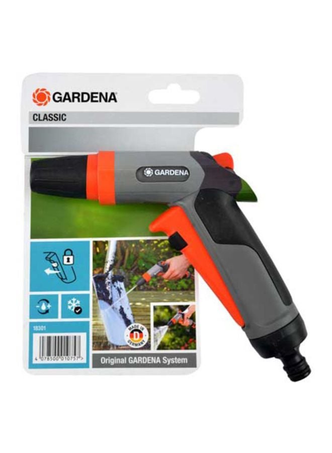 غاردينا فوهة تنظيف بتصميم كلاسيكي رمادي/أسود/برتقالي - Image 4