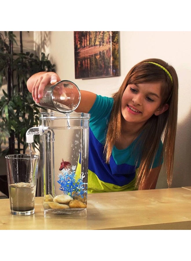 حوض سمك من ماي فان شفاف 14.3x10.5x25.5Ø³Ù†ØªÙŠÙ…ØªØ± - Image 2