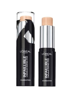 L'OREAL PARIS Infallible Longwear Shaping Foundation Stick SPF 27 180 Radiant Beige  - Image 3