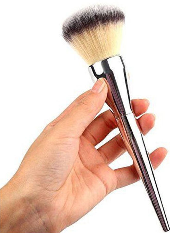 FOK Face Blush Powder Brush Silver  - Image 3