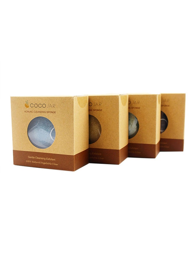 Coco Jar Konjac Cleansing Sponge Green - Image 4