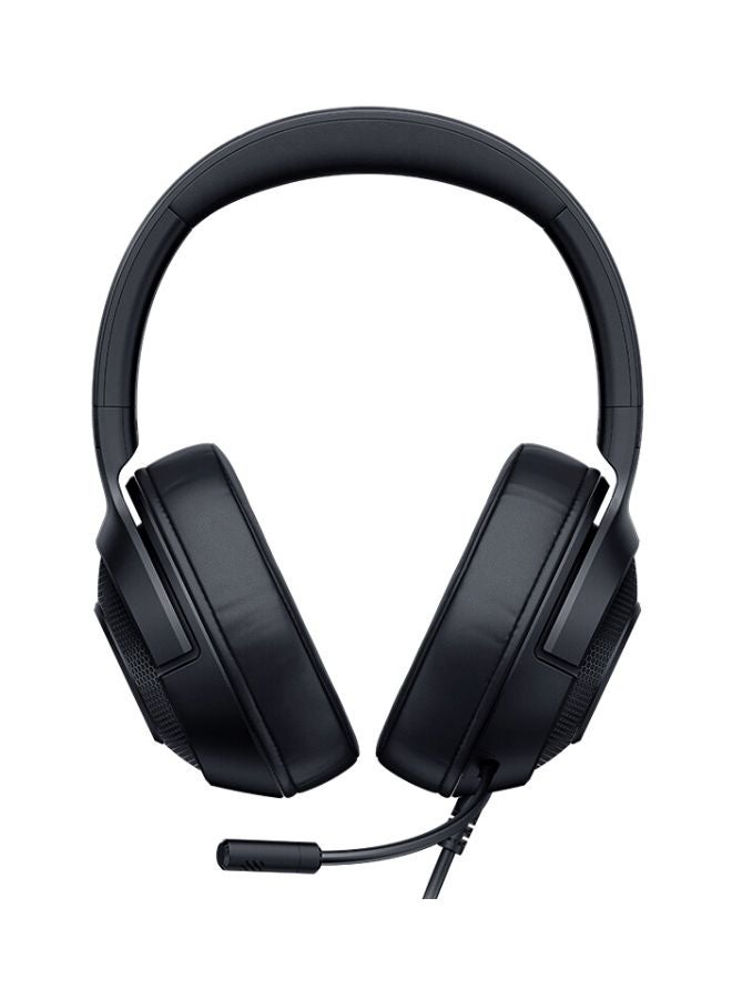 RAZER Razer Kraken X Lite Ultralight Gaming Headset: 7.1 Surround Sound - Lightweight Aluminum Frame - Bendable Cardioid Microphone - for PC, PS4, PS5, Switch, Xbox One, Xbox Series X & S, Mobile - Black  - Image 1