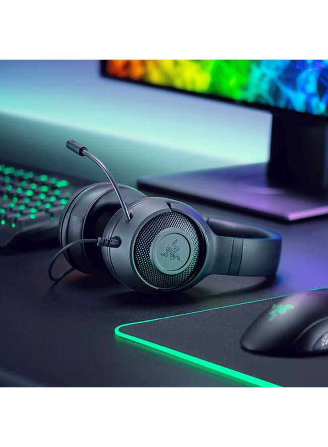 RAZER Razer Kraken X Lite Ultralight Gaming Headset: 7.1 Surround Sound - Lightweight Aluminum Frame - Bendable Cardioid Microphone - for PC, PS4, PS5, Switch, Xbox One, Xbox Series X & S, Mobile - Black  - Image 3