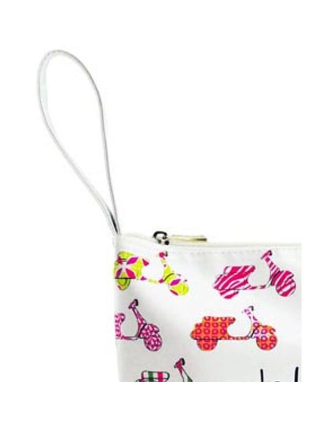 بيج ديزاين مقلمة بتصميم سكوتر أبيض/ أحمر/ أصفر - Image 2