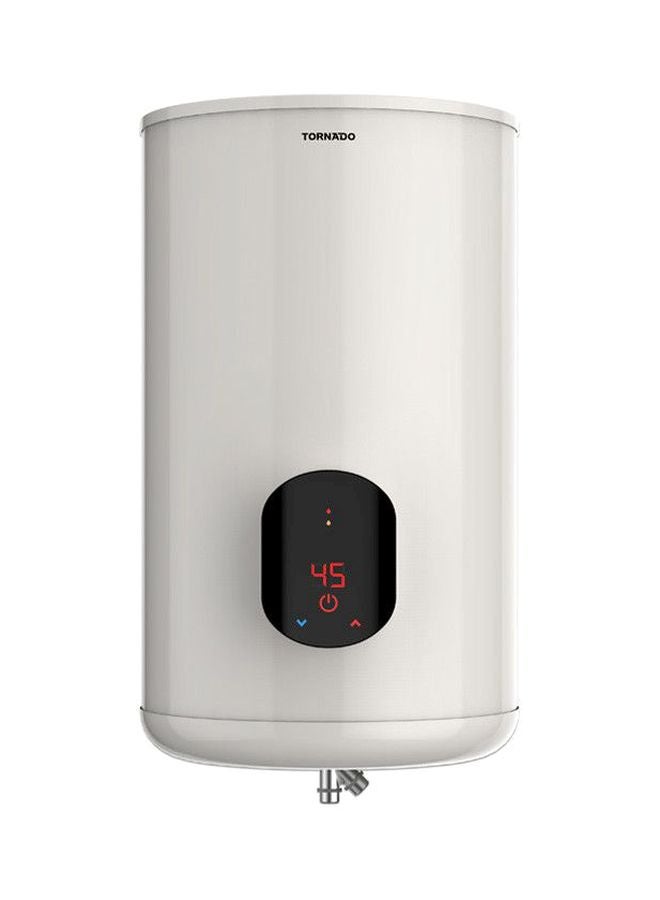 Electric Water Heater With Digital Screen 1000W EWH-S65CSE-F White