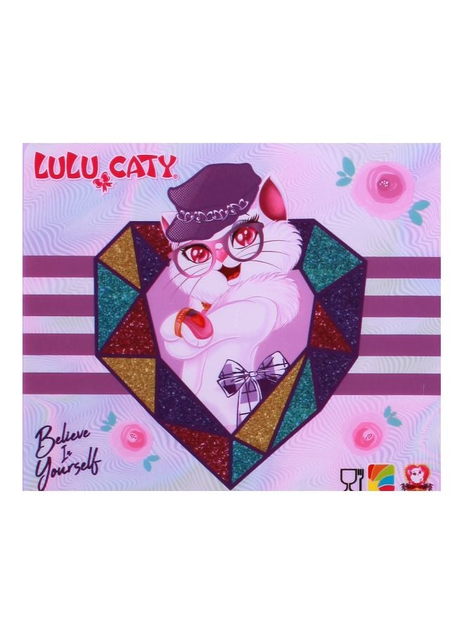 LULU CATY 2-Piece Cat Printed Lunch Box And Water Bottle Set - Image 2