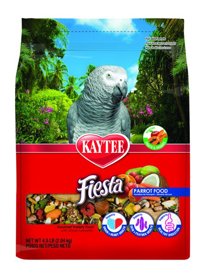 كايتي غذاء الببغاءات من فيستا متعدد الألوان 2.04كيلوجرام