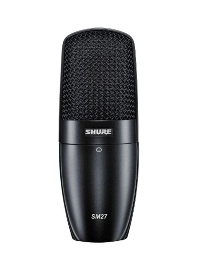 Diaphragm Cardioid Condenser Microphone SM27 Black