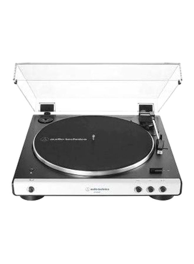 audio-technica - Audio Technical Fully Automatic Wireless Belt-Drive Turntable AT-LP60XBT Black/White - Image 1
