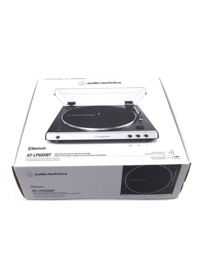 audio-technica - Audio Technical Fully Automatic Wireless Belt-Drive Turntable AT-LP60XBT Black/White - Image 1