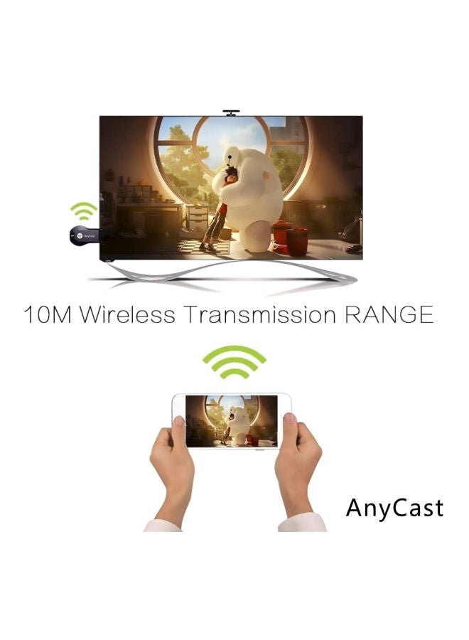 AnyCast - M2 Plus Wi-Fi Display Dongle Black - Image 1