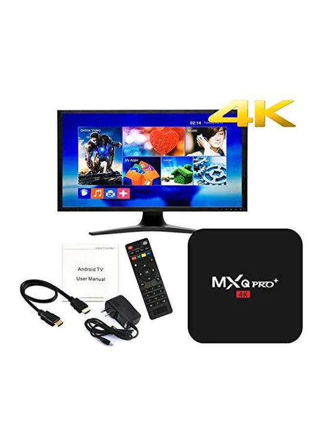 MXQ Pro - 4K Smart TV Box ZAMPEQ MXQ Pro Black - Image 1