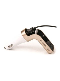 CARG7 Bluetooth Car Kit Fm Transmitter 1bi.330.19784122.18 Rose Gold/Beige  - Image 3